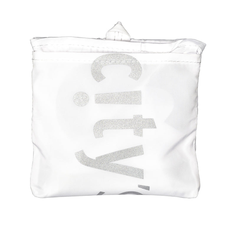 CITYSUPER 可摺疊側肩袋 - 白色