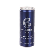 6 O'CLOCK GIN 倫敦乾琴通寧 (酒精濃度7.0%) [罐裝] (250mL)