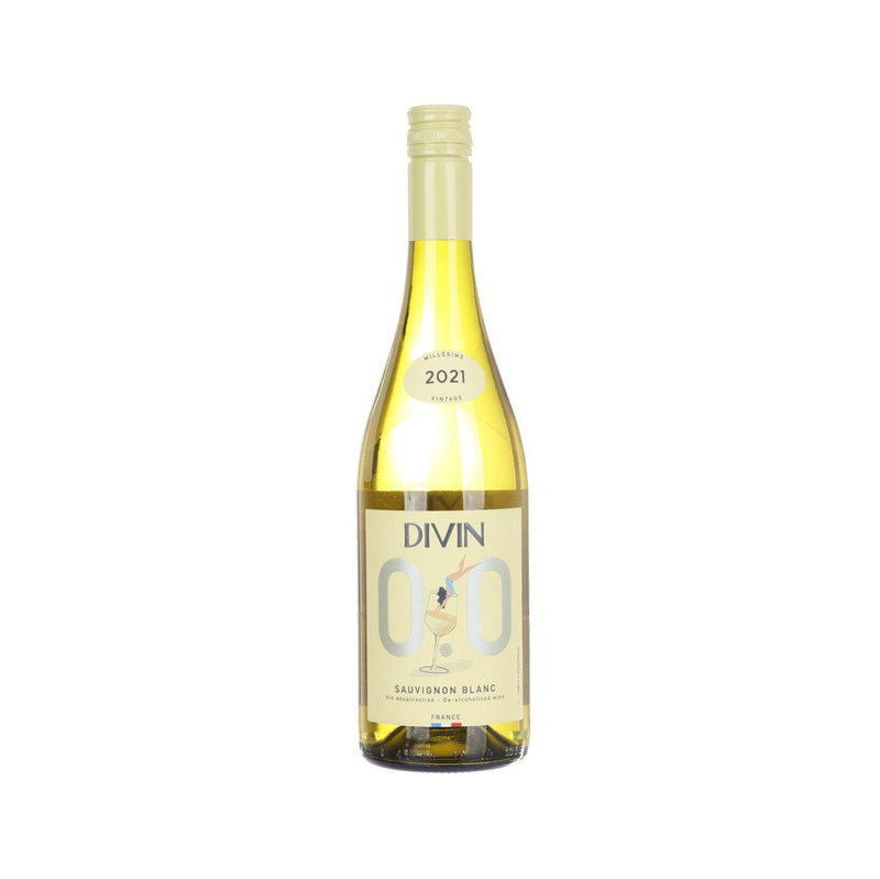 DIVIN Alcohol Free French Sauvignon Blanc [Bottle]  (750mL)