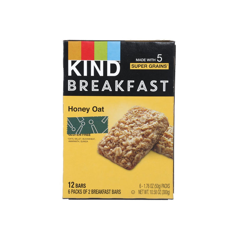 KIND Breakfast Bars - Honey Oat  (300g)