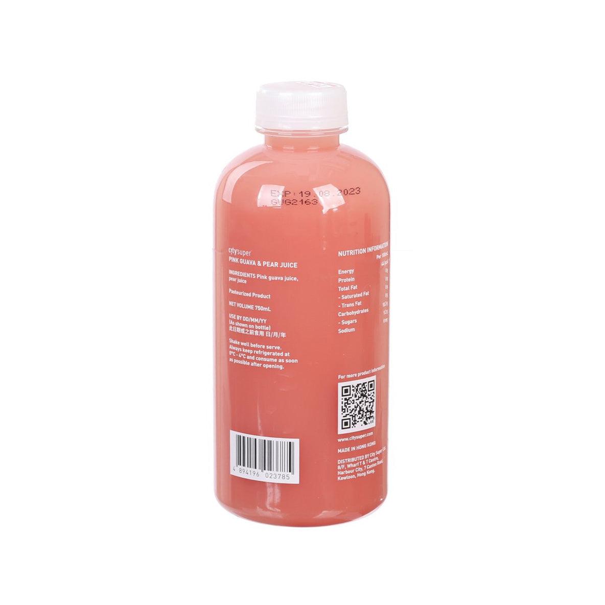 city'super 粉紅石榴梨汁 (750mL)
