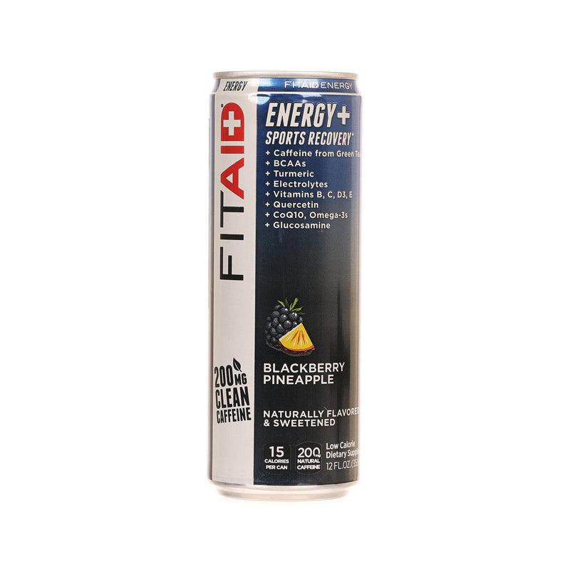 LIFEAID Fitaid Energy Sports Recovery Dietary Supplement Drink - Blackberry Pineapple Flavor  (355mL)