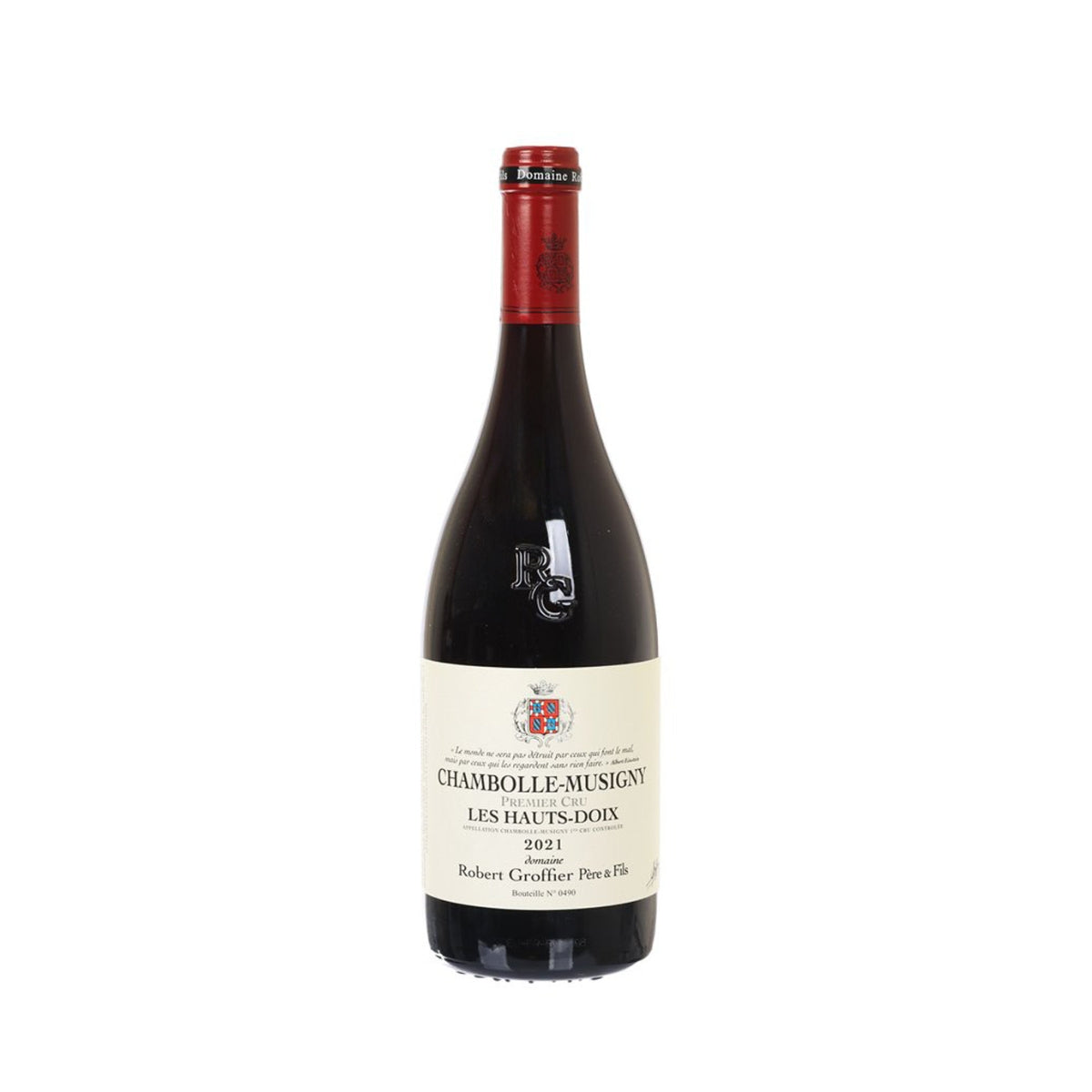 DOMAINE ROBERT GROFFIER Chambolle Musigny Premier Cru Les Hauts Doix 2021 (750mL)