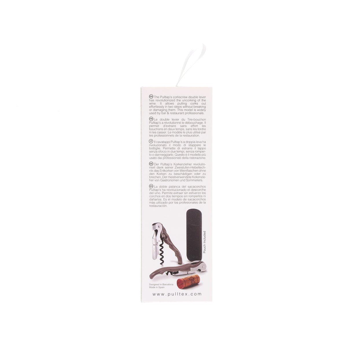 PULLTEX Classic Luxe Graphite Corkscrew NV (1pc)