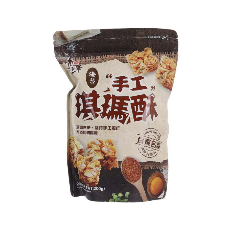 CHING TSE Handmade Nori Seaweed Qi Ma Su Snack  (200g)