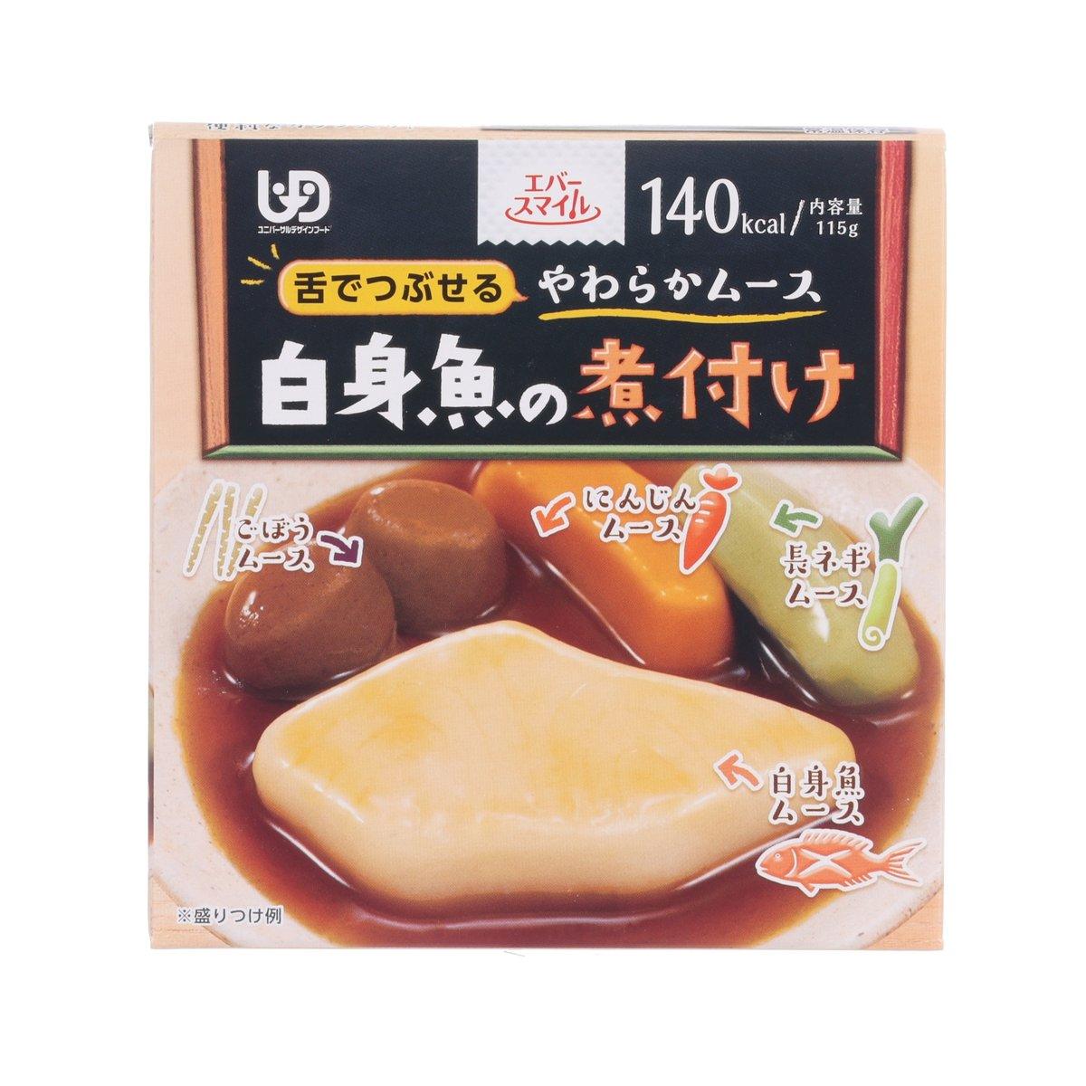 EVER-SMILE Soft Meal (Main Dish) Japanese Style Sauce Boiled White Fish U3  (100g)