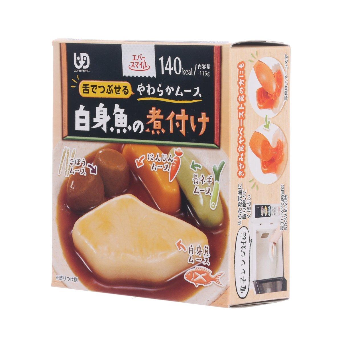 EVER-SMILE Soft Meal (Main Dish) Japanese Style Sauce Boiled White Fish U3  (100g)