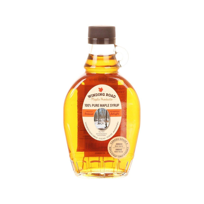 WINDING ROAD Grade A Amber Maple Syrup  (250mL)