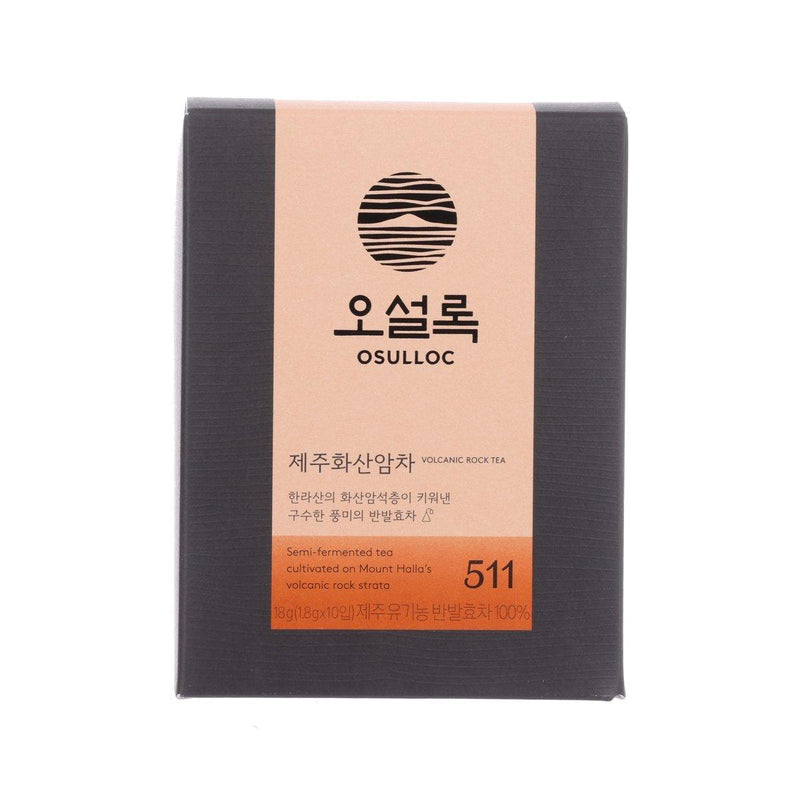 OSULLOC Jeju Volcanic Rock Half Fermented Organic Black Tea  (10pcs)