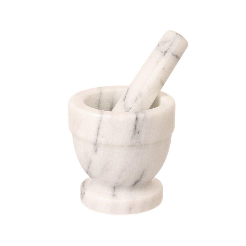 HIC Marble Stone Mortar and Pestle
