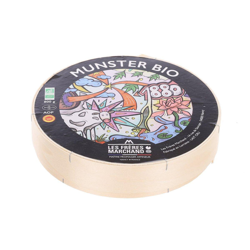 LES FRERES MARCHAND Organic Munster AOP Raw Milk Cheese  (200g)