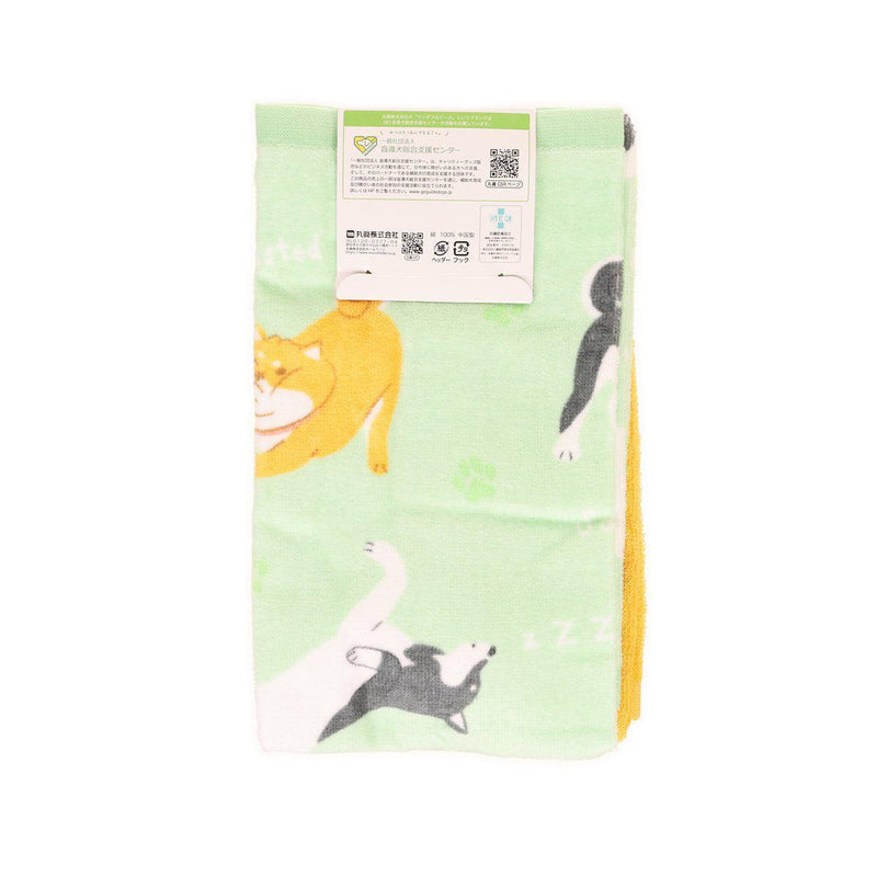 MARUSHIN Wonderful Peace 100% Cotton Face Towel x 2P - Shiba