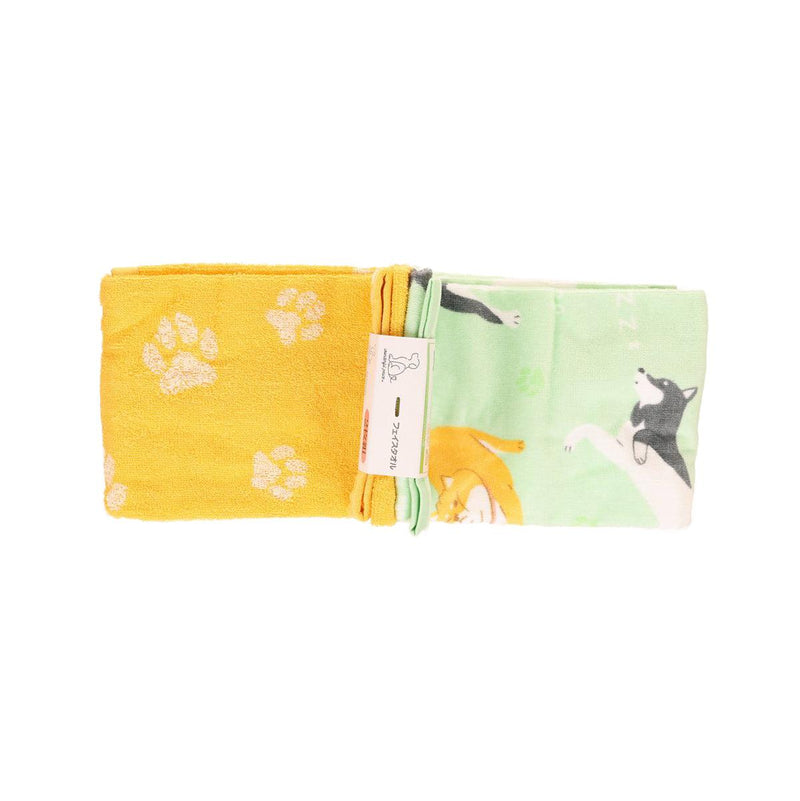 MARUSHIN Wonderful Peace 100% Cotton Face Towel x 2P - Shiba