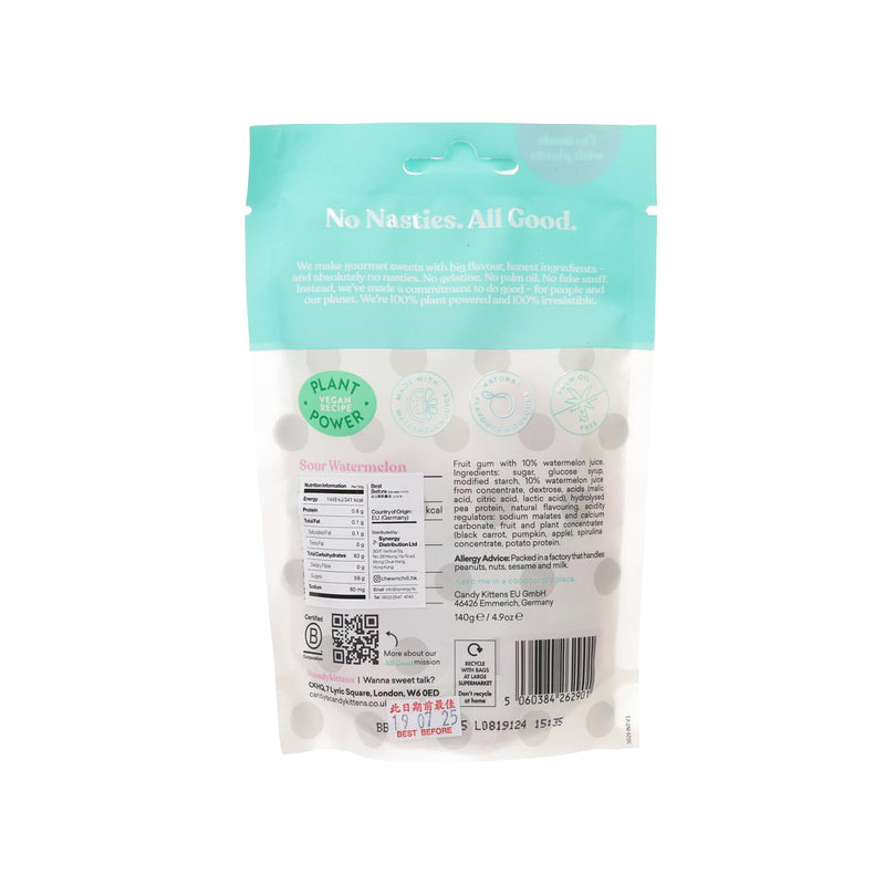 CANDY KITTENS 純素果汁貓貓軟糖 - 酸西瓜 (140g)