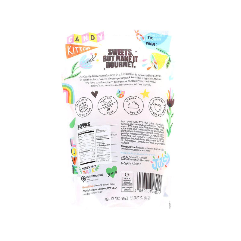 CANDY KITTENS 純素果汁貓貓軟糖 - 什果味 (期間限定) (140g)