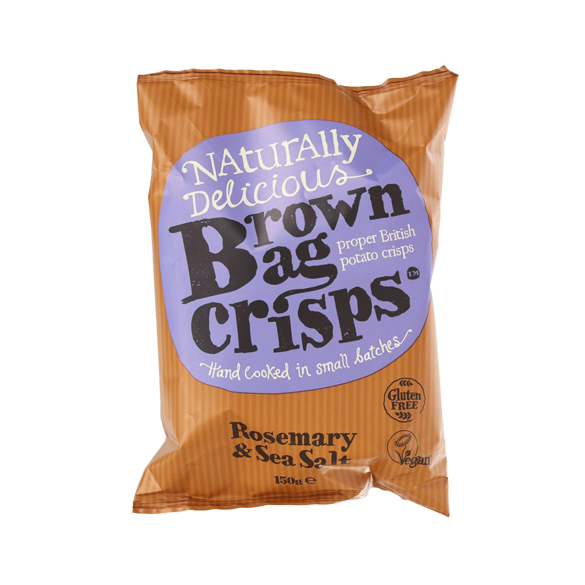 BROWN BAG CRISPS 迷迭香海鹽味手製薯片 (150g)