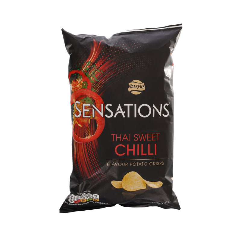 WALKERS SENSATIONS Thai Sweet Chilli Flavour Potato Crisps  (150g)