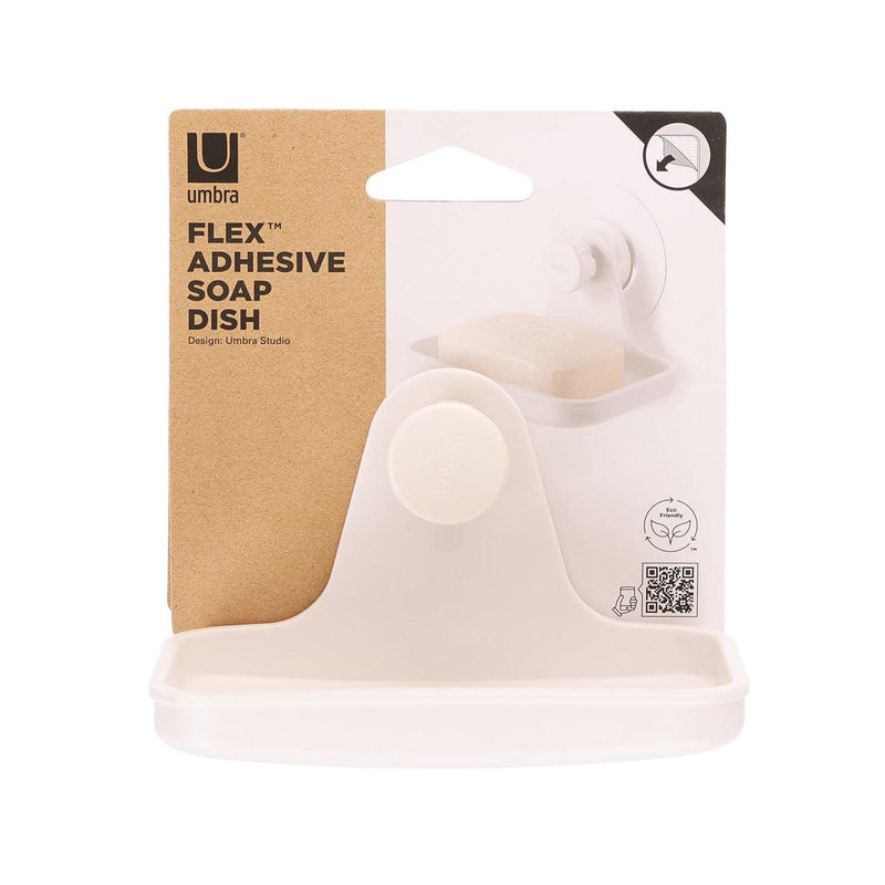 UMBRA Flex Adhesive Soap Dish - White