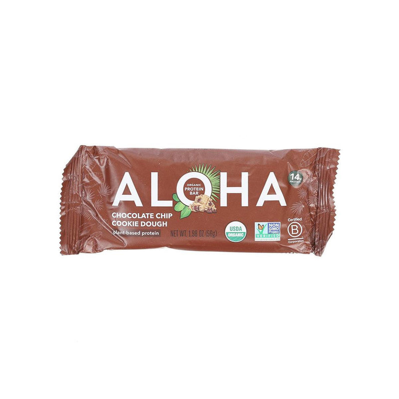 ALOHA 有機碎朱古力曲奇素食蛋白質棒 (56g)