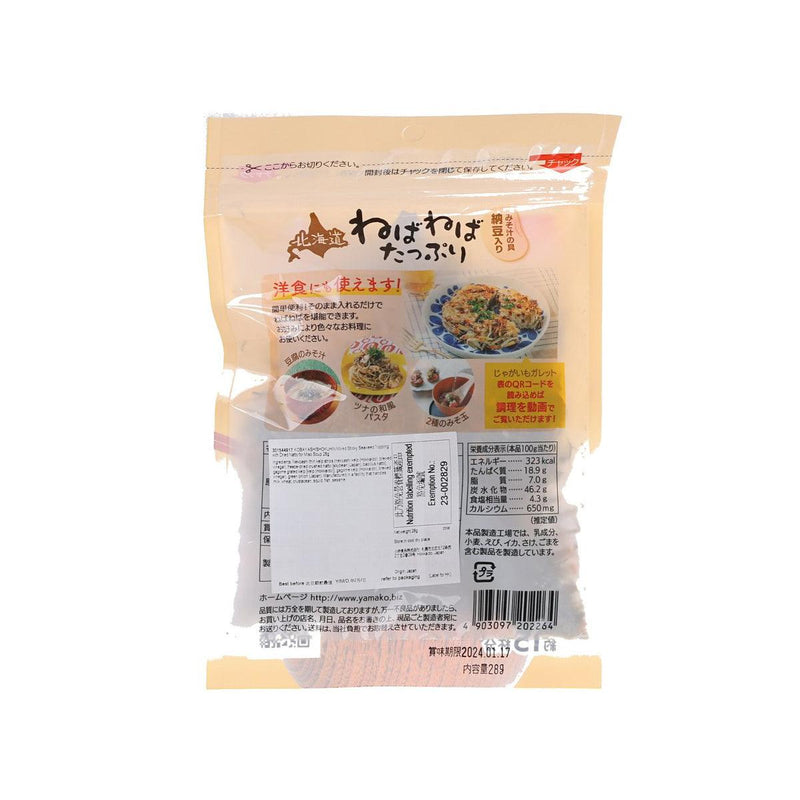 KOBAYASHISHOKUHIN Mixed Sticky Seaweed Topping with Dried Natto for Miso Soup  (28g)