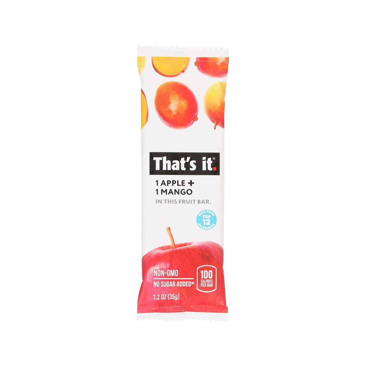 THAT'S IT Fruit Bar - Apple and Mango  (35g)