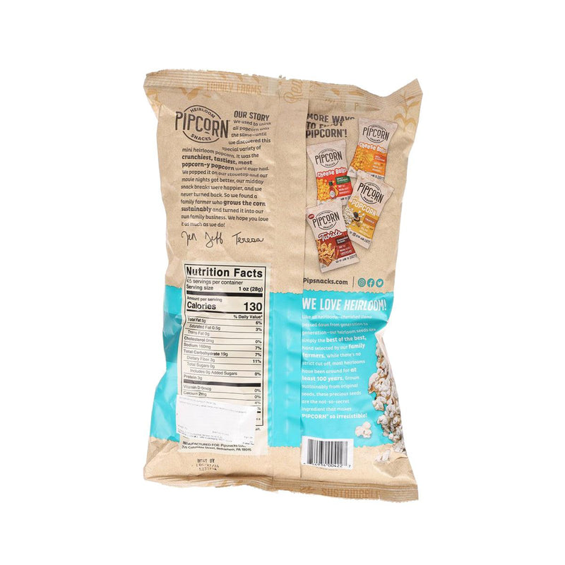PIPCORN Mini Popcorn - Sea Salt  (128g)