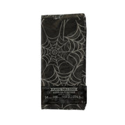 CREATIVE CONVERTING Halloween Tablecover - Wicked Webs  (8pcs)