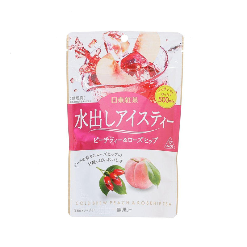 日東紅茶 桃味玫瑰果茶 (36g)