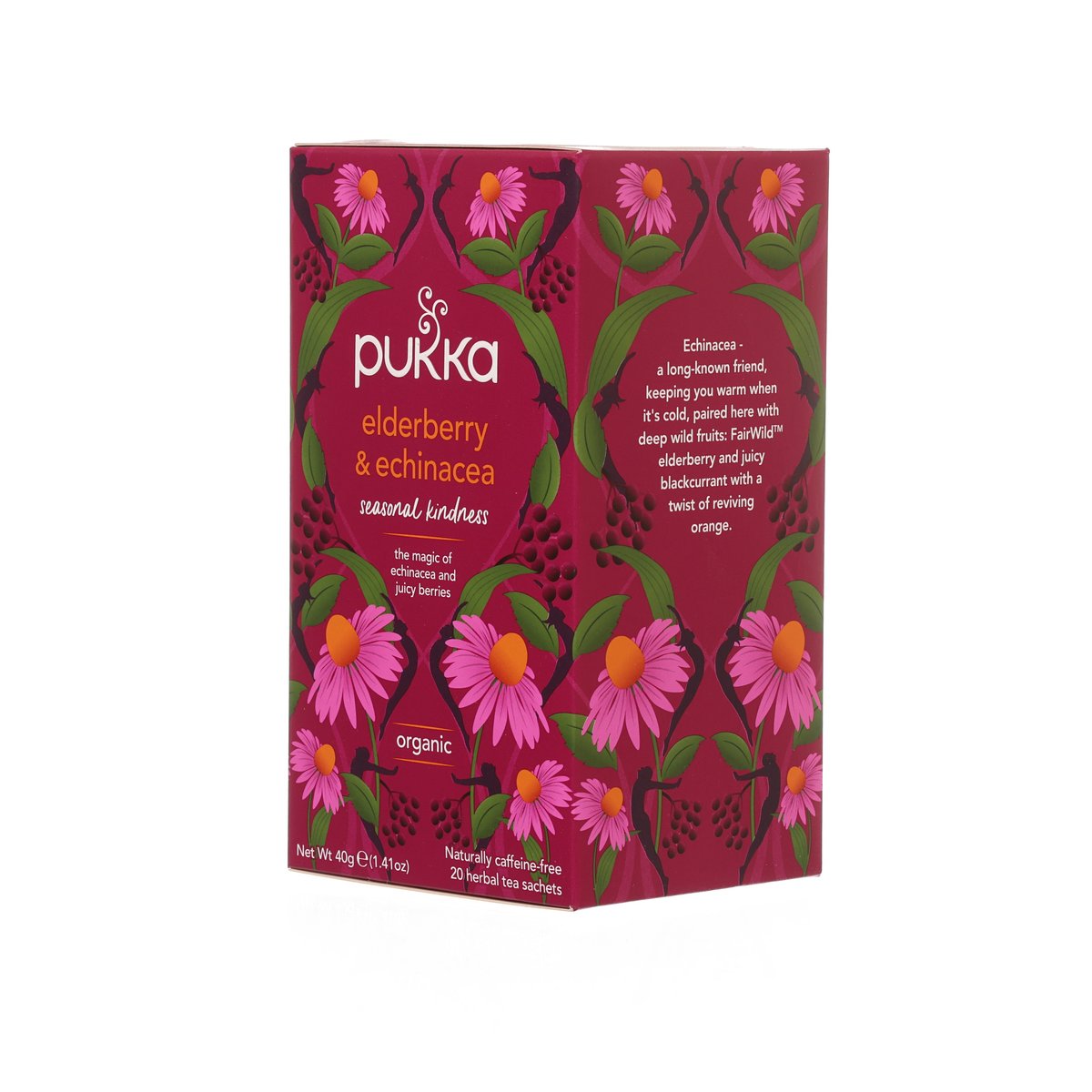 PUKKA 接骨木紫錐花有機果茶包 (20pcs)
