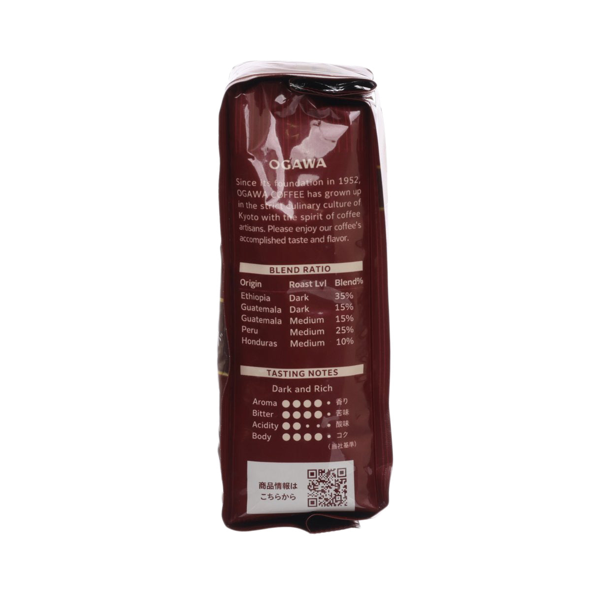 OGAWA COFFEE Organic French Roast Blend Coffee Bean  (140g)