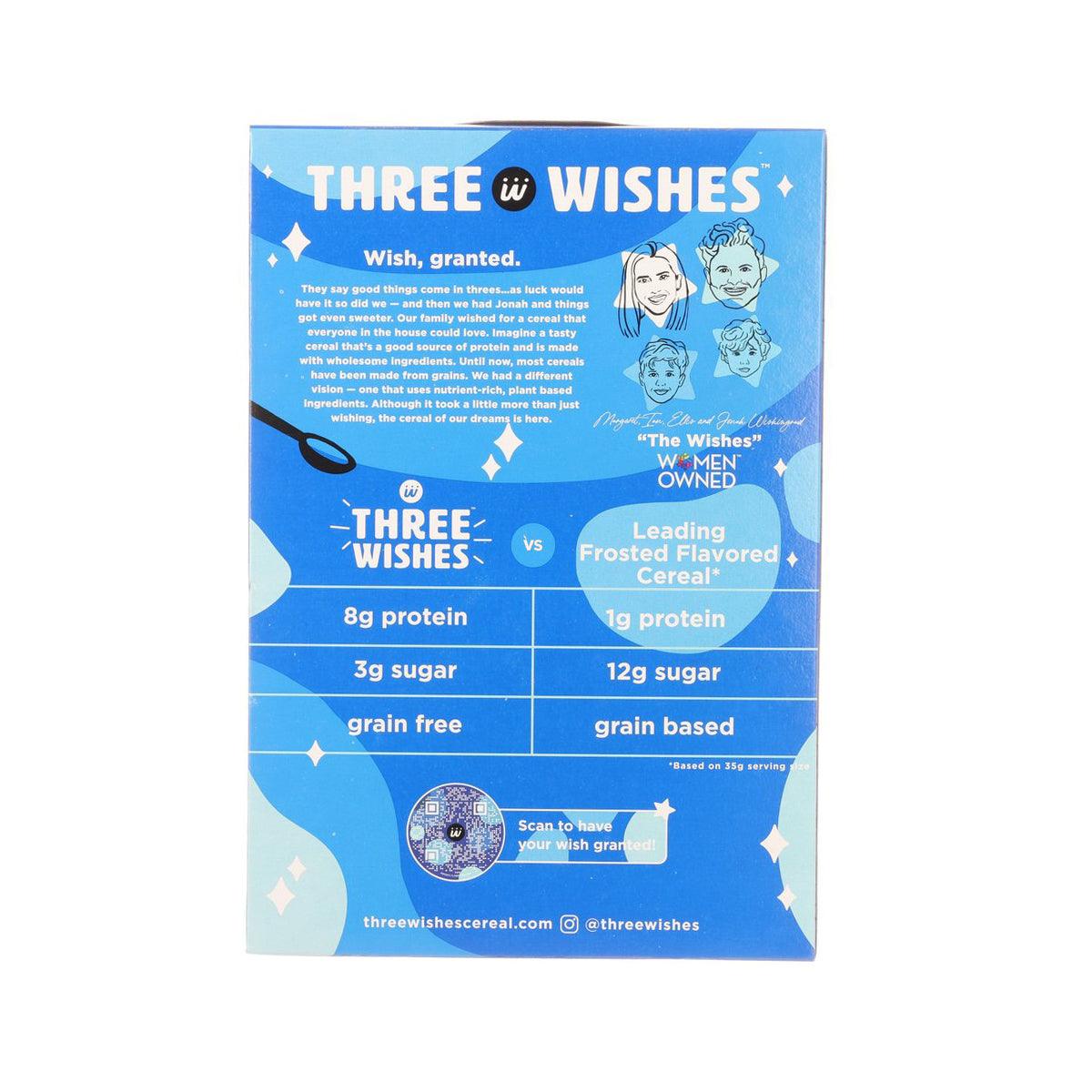 THREE WISHES Frosted Grain Free Cereal  (245g)