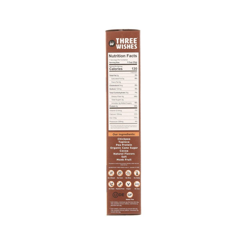 THREE WISHES Cocoa Grain Free Cereal  (245g)