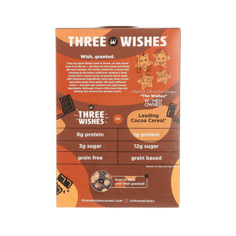 THREE WISHES 無穀物可可脆圈圈 (245g)