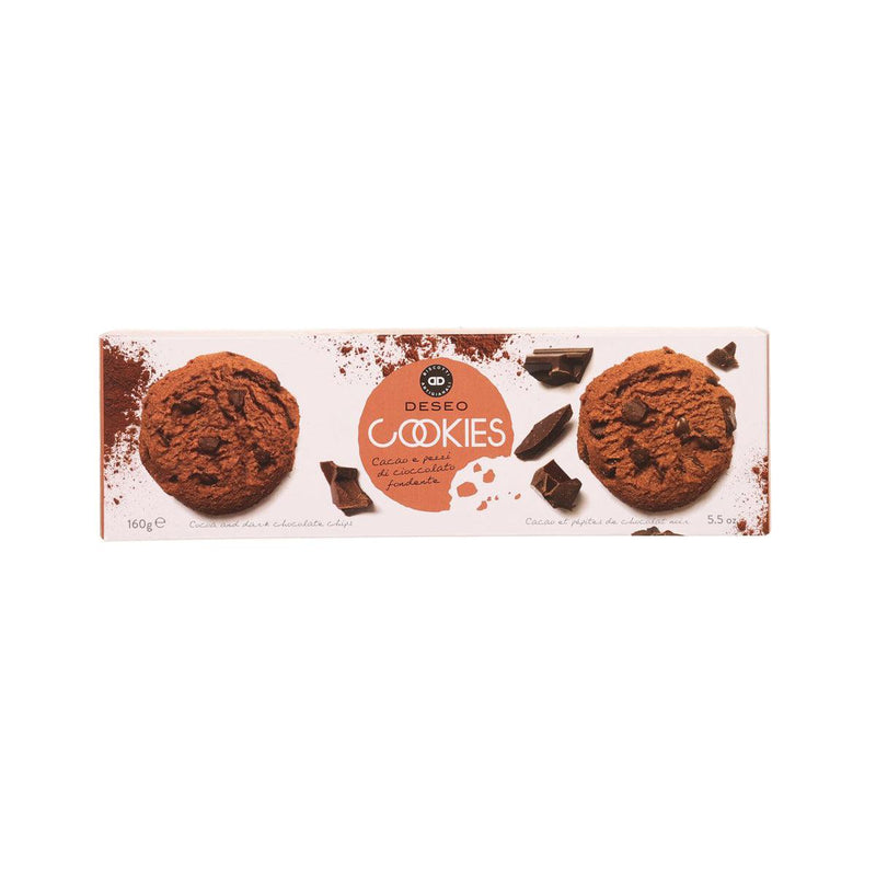 DESEO Cookies with Cocoa & Dark Chocolate Chips  (160g)