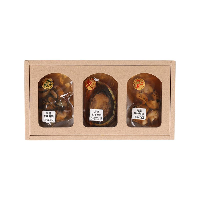 KAIYA Assorted Cooked Shellfish in Soy Sauce Gift Set  (140g)