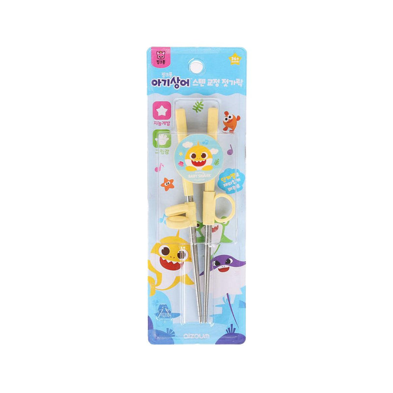 PINKFONG Baby Shark Stainless Steel Training Chopsticks  (1pc)