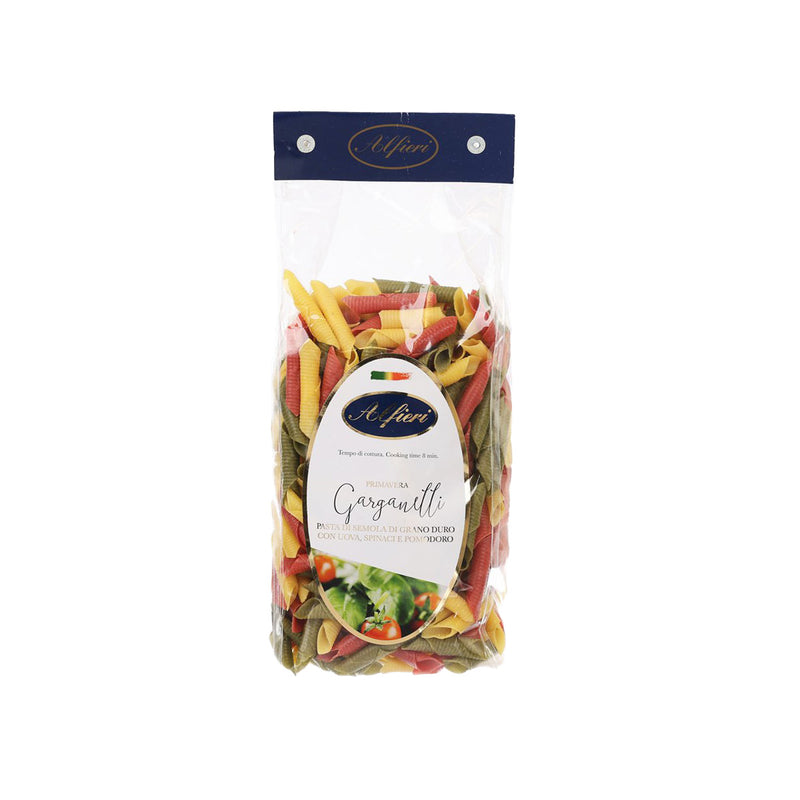 ALFIERI Tricolour Garganelli Pasta  (500g)