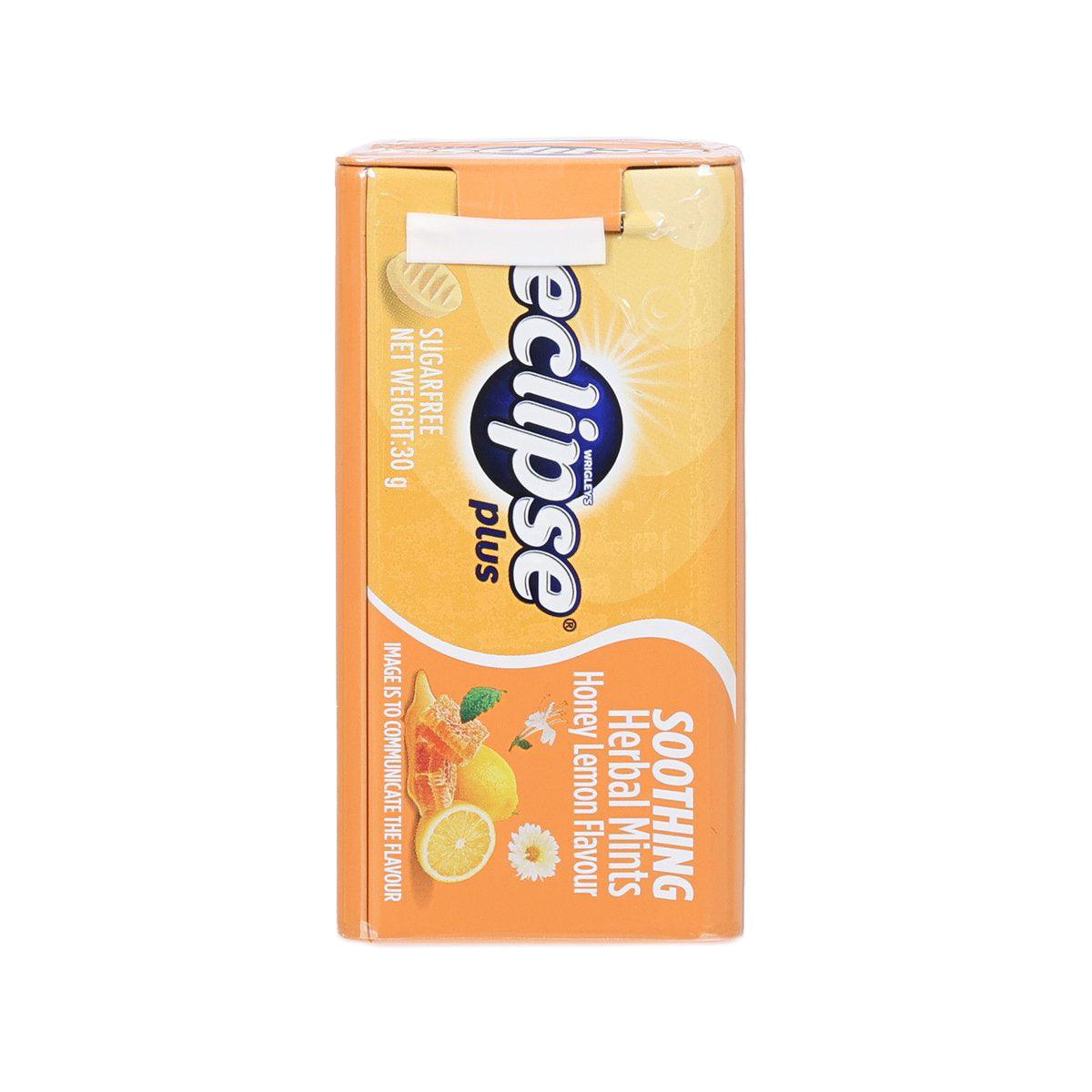 WRIGLEY'S Eclipse Plus Sugarfree Soothing Herbal Mints - Honey Lemon Flavour  (30g)