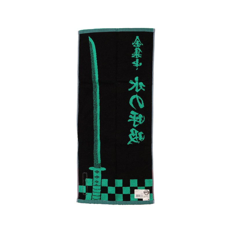 MARUSHIN Kimetsu Tanjiro Sword Face Towel 34x80cm