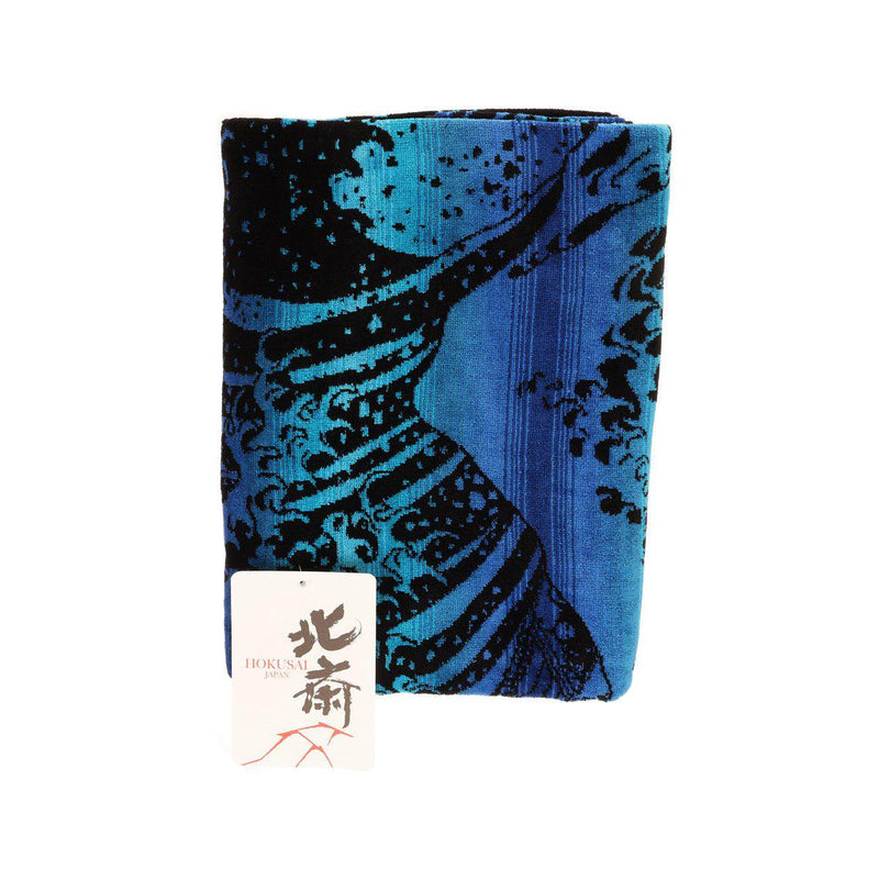 MARUSHIN Hokusai Wave Leisure Bath Towel 70x140cm