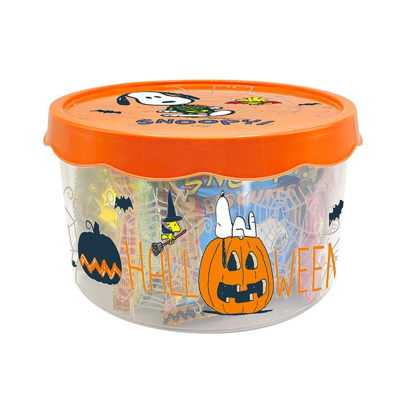 WISMETTAC Halloween Snoopy Halloween Party Barrel with Snacks  (84g)