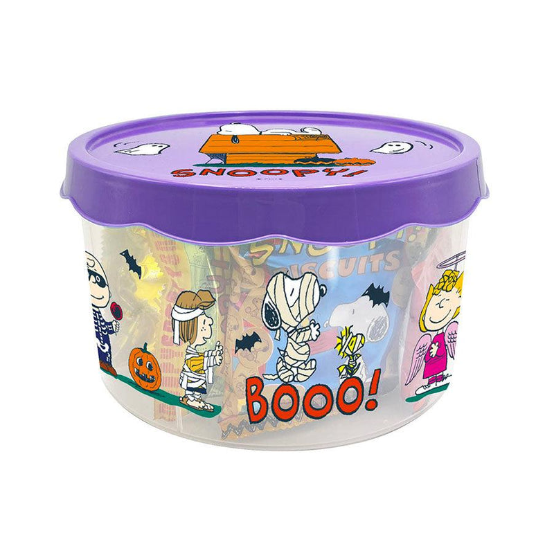 WISMETTAC Halloween Snoopy Halloween Party Barrel with Snacks  (84g)