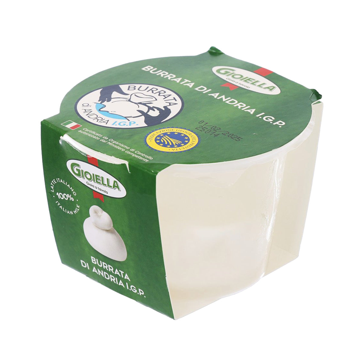 GIOIELLA Organic Burrata  (225g)