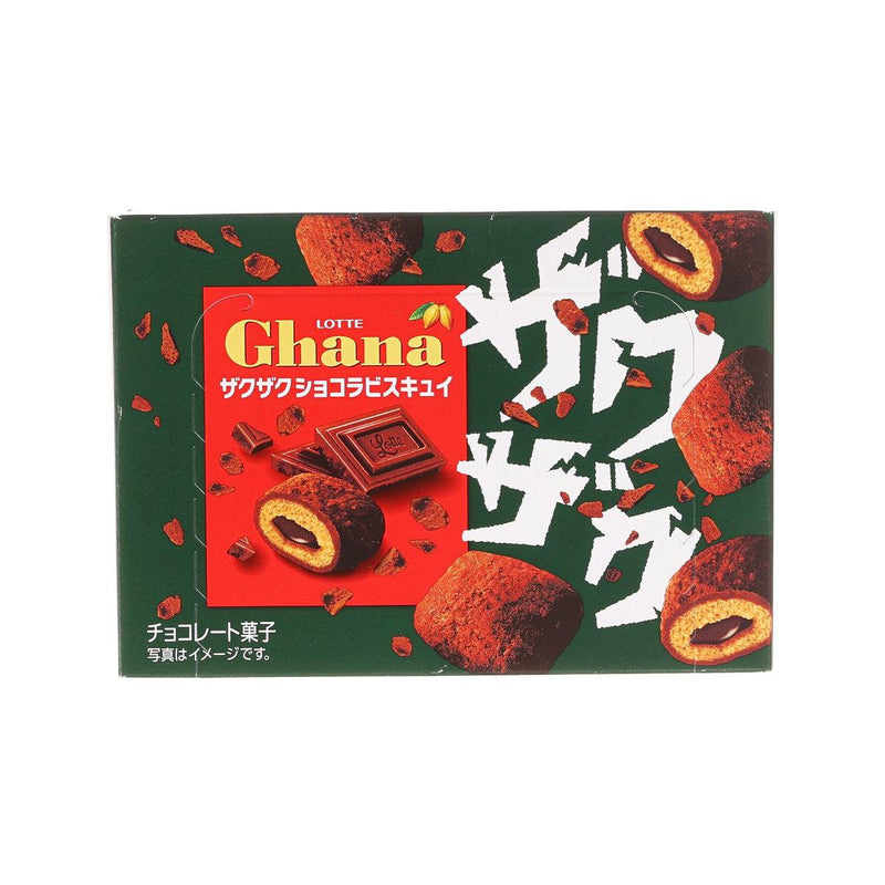 LOTTE Ghana Chocolate Crispy Biscuit  (40g)