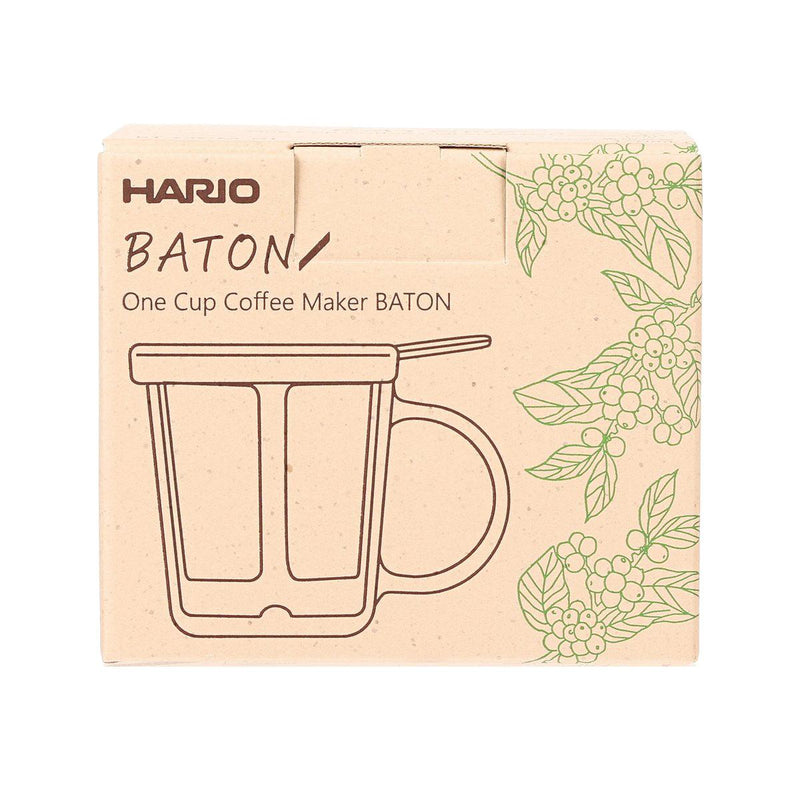 HARIO 玻璃咖啡杯連濾隔 - Baton 170mL