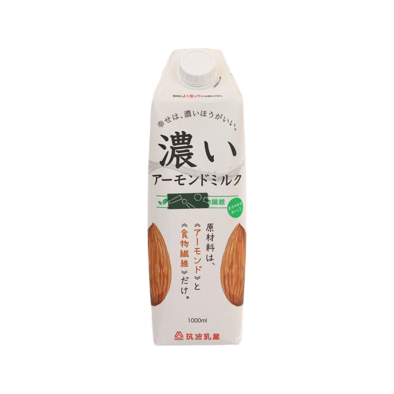 TSUKUBA Rich Almond Milk with Fiber  (1000mL)