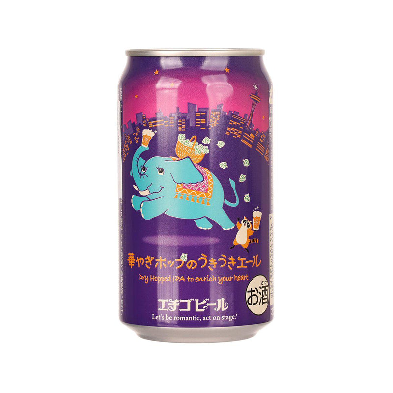 ECHIGO BEER Enrich Your Heart Dry Hopped IPA (Alc.5.0％) [Can]  (350mL)