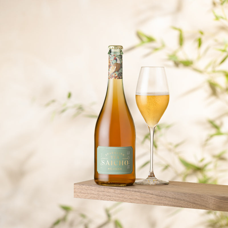 SAICHO 禮盒裝氣泡茶 - 焙茶 (750mL)