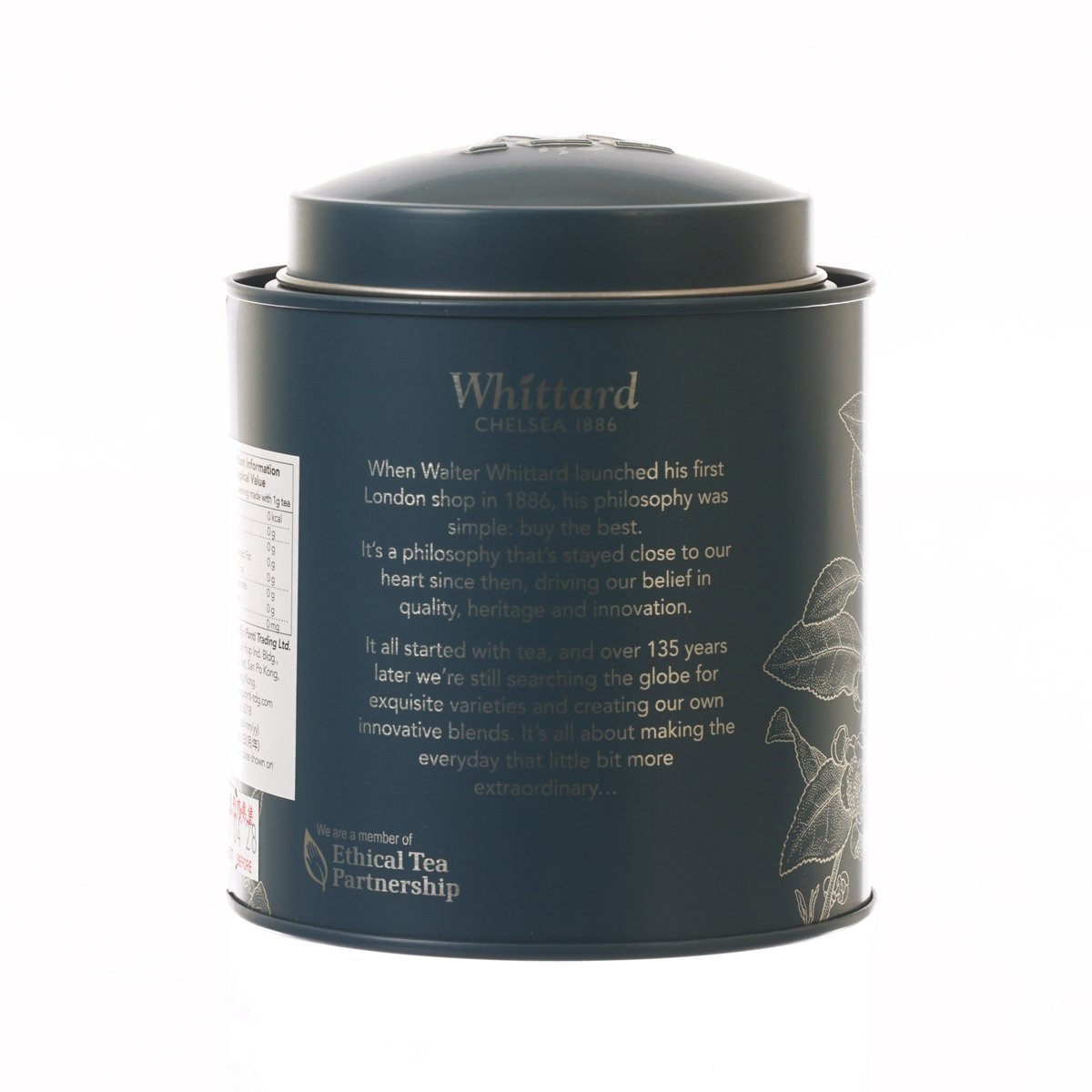 WHITTARD Darling Grey Loose Tea Leaf  (100g)