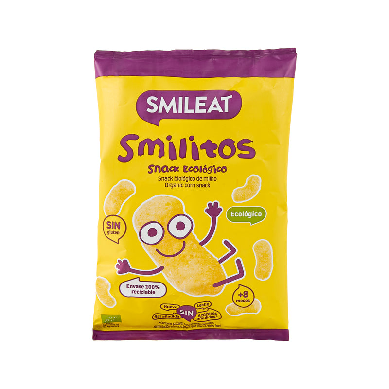 SMILEAT Organic Smilitos Corn Snack  (38g)